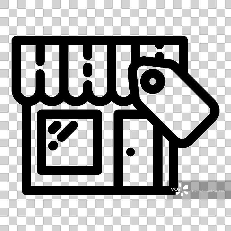 咖啡馆出租图标图片素材