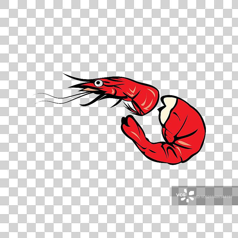 龙虾设计图标图片素材