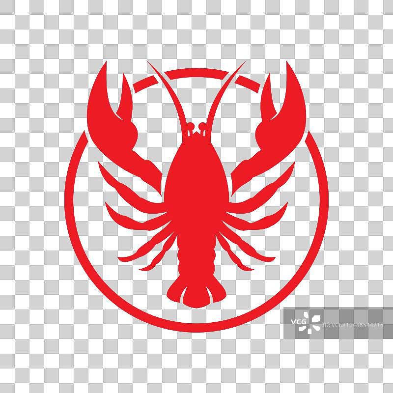 龙虾设计图标图片素材