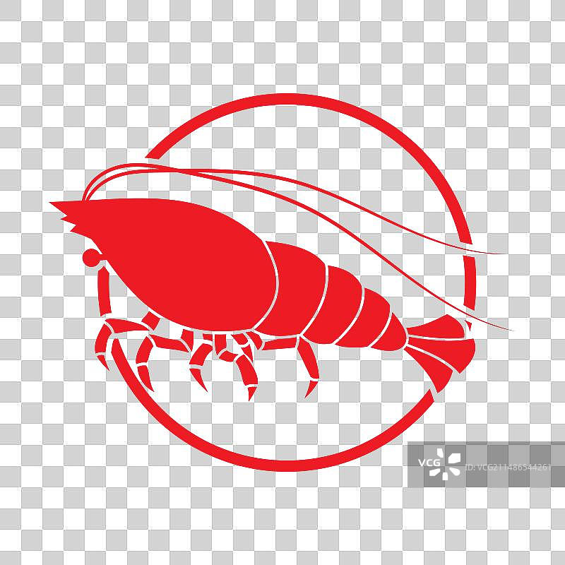 龙虾设计图标图片素材