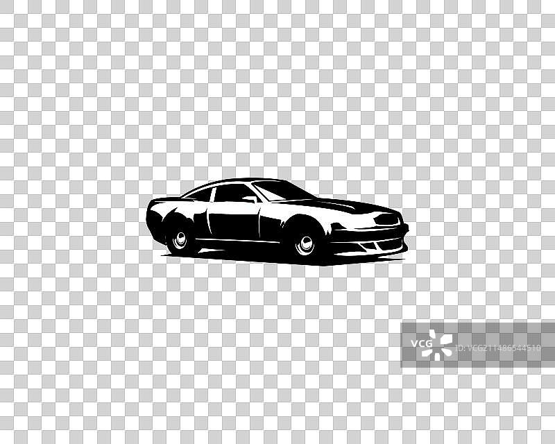 1964年阿斯顿·马丁DBS汽车轮廓图片素材