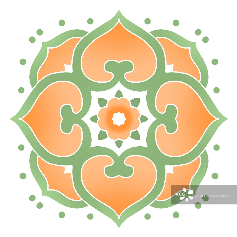 新中式图样图片素材