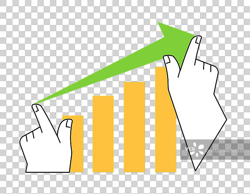增长图表信息图图片素材