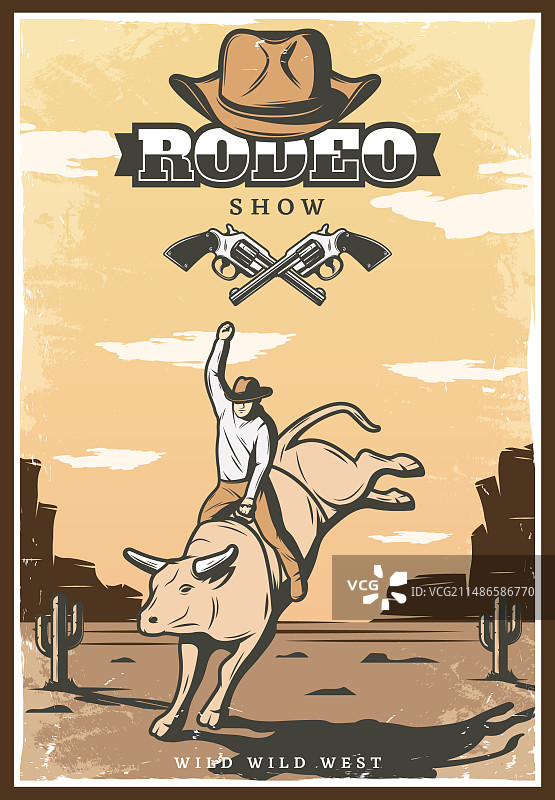 复古竞技表演海报图片素材