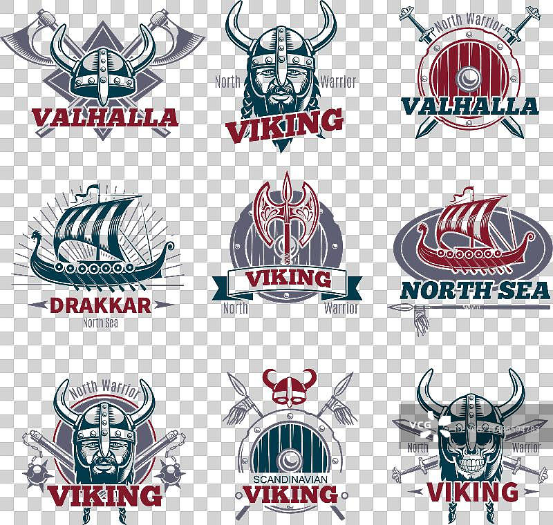 维京标签合集图片素材