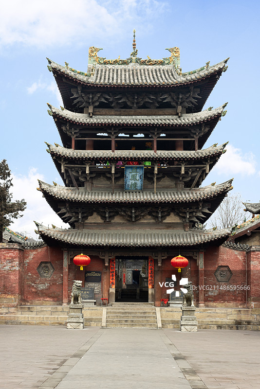 长治五凤楼图片素材