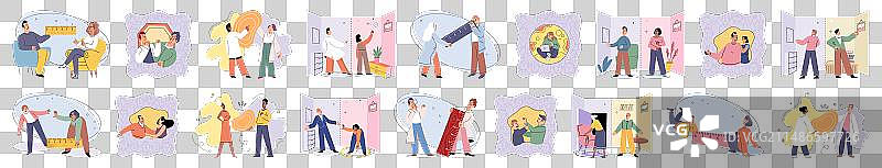 社交关系互助是根本图片素材