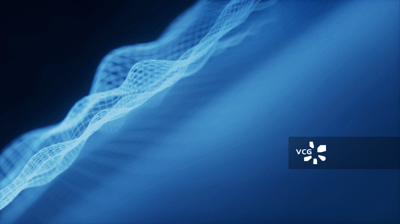 蓝色数字虚拟地形3D渲染图片素材