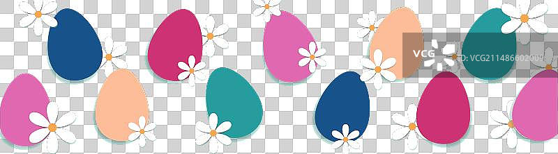 复活节贺卡背景图片素材