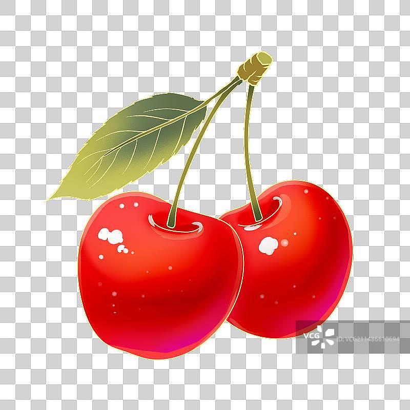 红色小樱桃图片素材