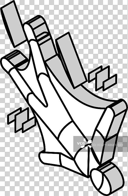 翼装飞行极限运动男人2.5D图标图片素材