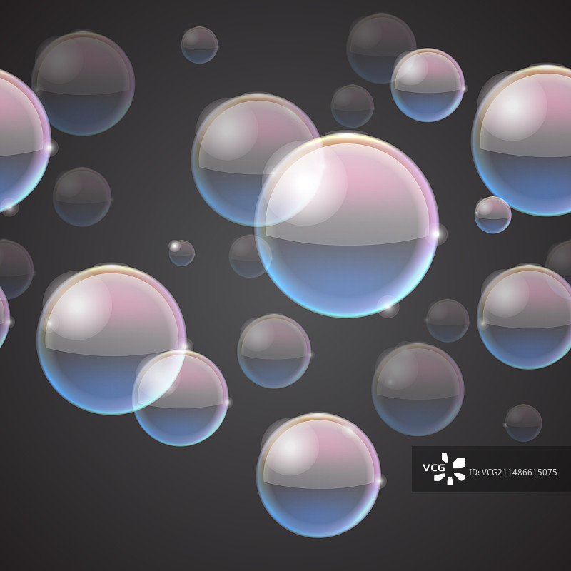 泡泡机吹出的泡泡图片素材