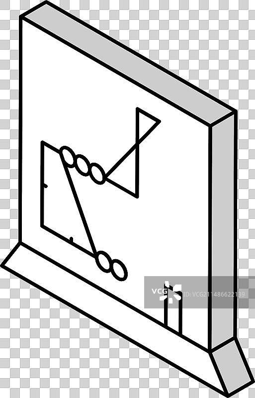 电气线路2.5D图标图片素材