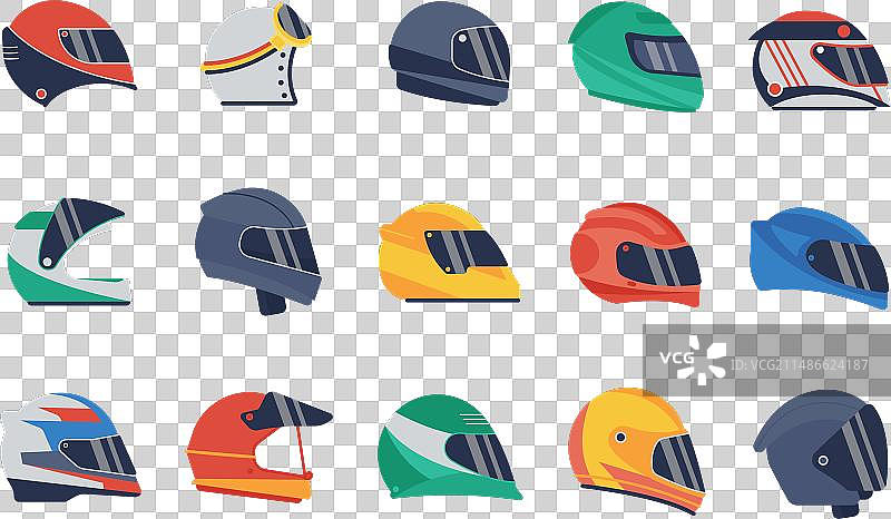 摩托车头盔赛车手装备图片素材