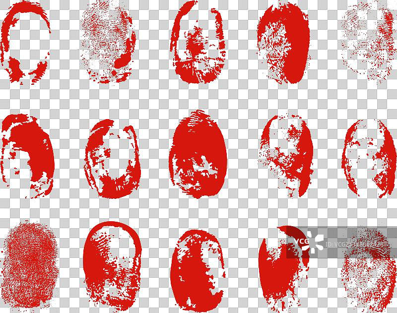 血腥指纹图片素材