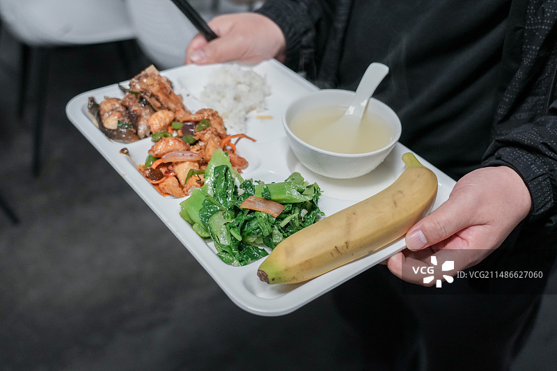 员工餐盘餐食午餐晚餐图片素材