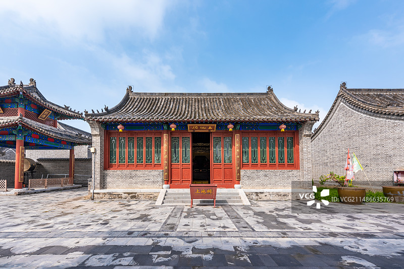 亚洲中国河南省商丘市商丘古城仿古建筑图片素材