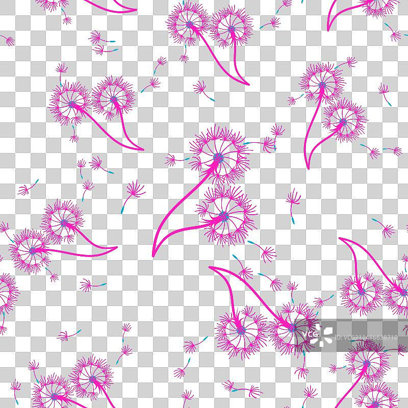 抽象蒲公英背景设计图片素材