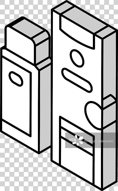 染发剂显色剂和氧化剂套装图片素材