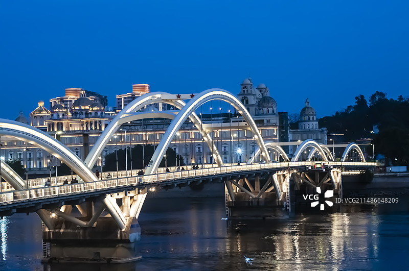 福州闽江之心景观图片素材