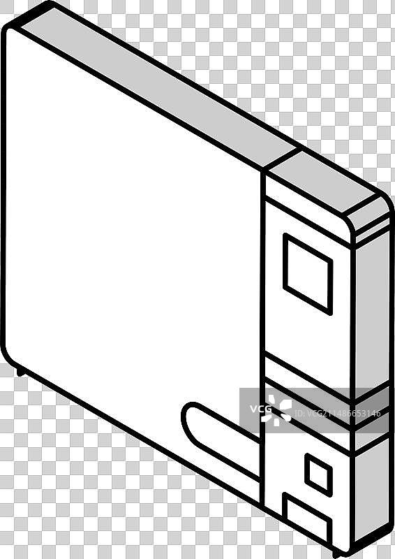 无菌医疗器械2.5D图标图片素材