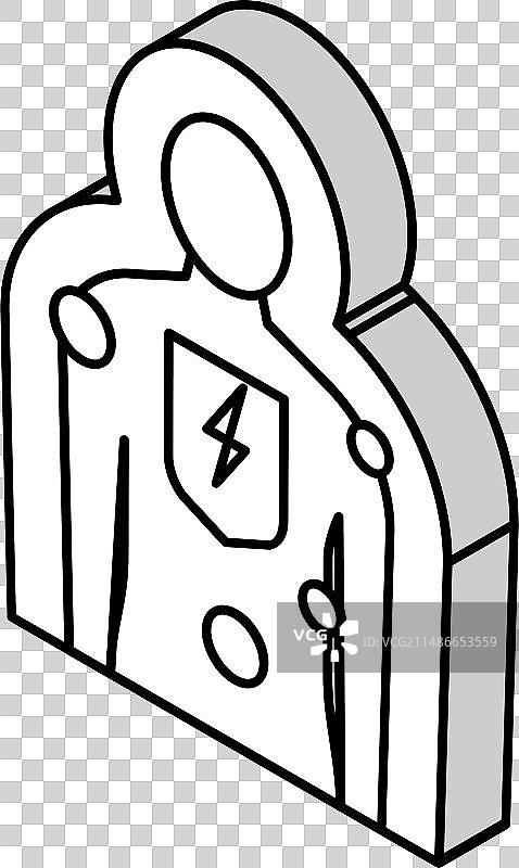 人类免疫缺陷2.5D图标图片素材