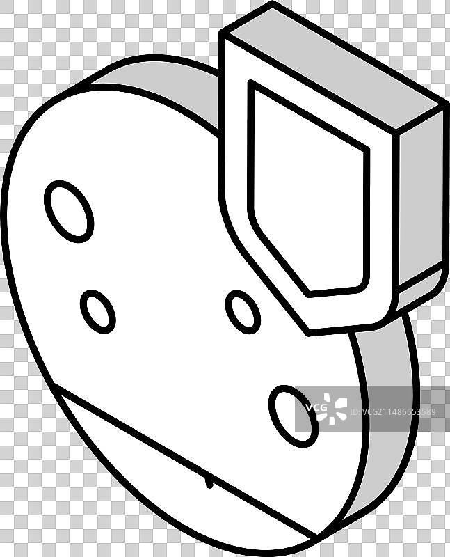 主动免疫2.5D图标图片素材