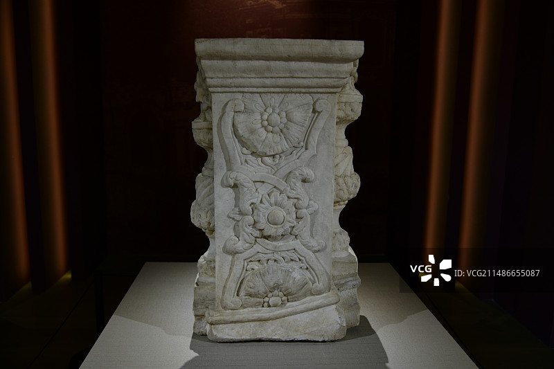 石柱 圆明园博物馆文物图片素材