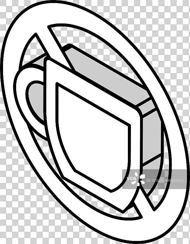 咬指甲2.5D图标图片素材