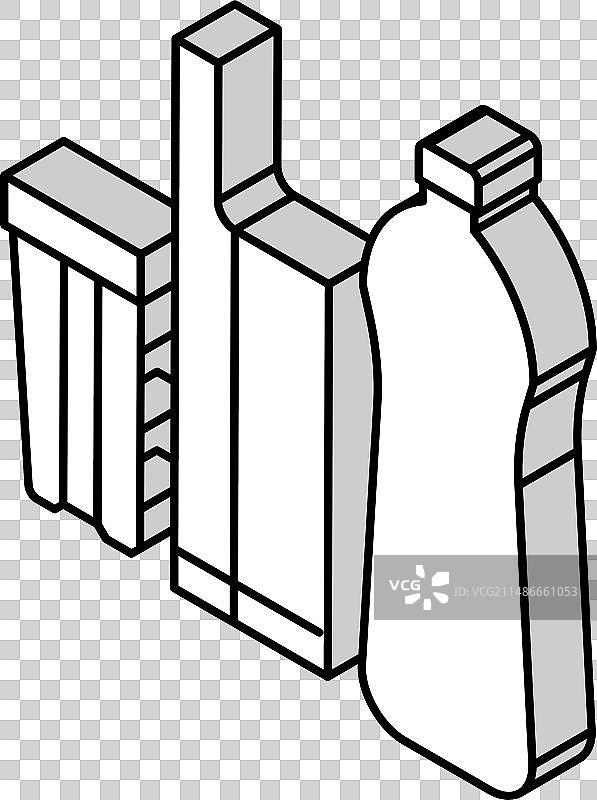 聚乙烯热塑性2.5D图标图片素材