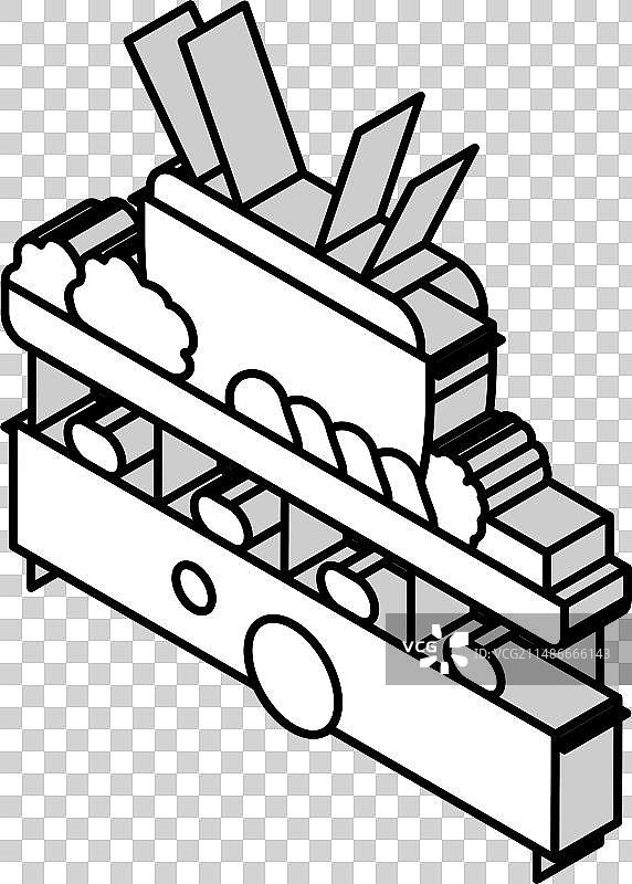 2.5D奶酪火锅图标图片素材