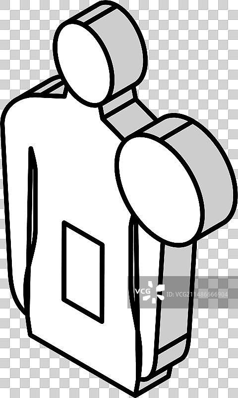 脊柱外科2.5D图标图片素材