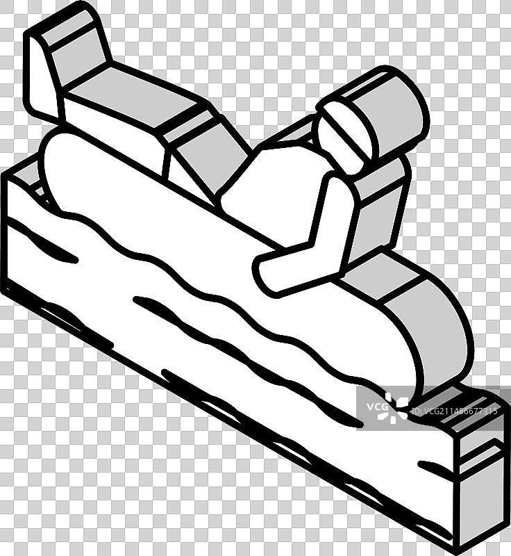 水管2.5D图标图片素材