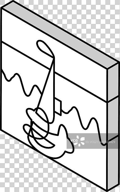 皮肤排汗等距图标图片素材