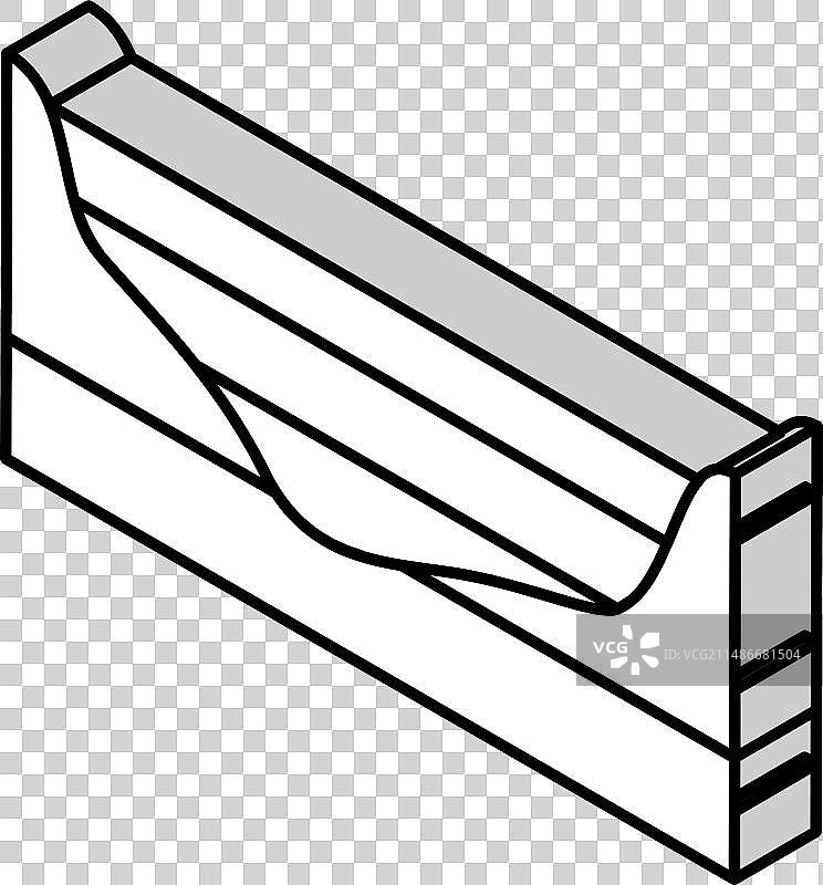 2.5D河床等距图标图片素材