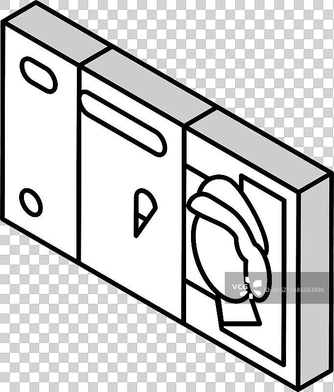 英镑等距图标图片素材