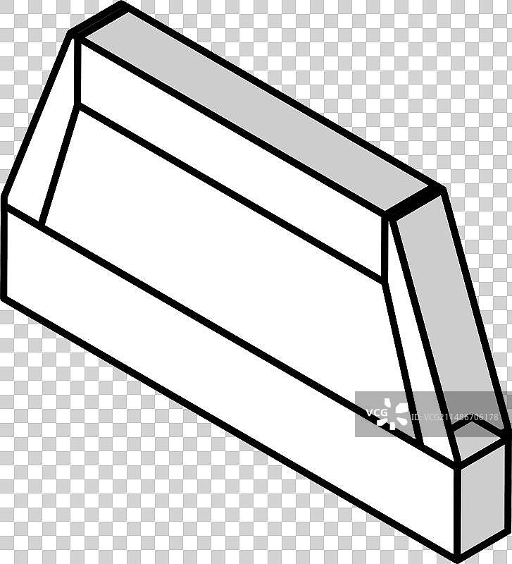 木制托盘2.5D图标图片素材