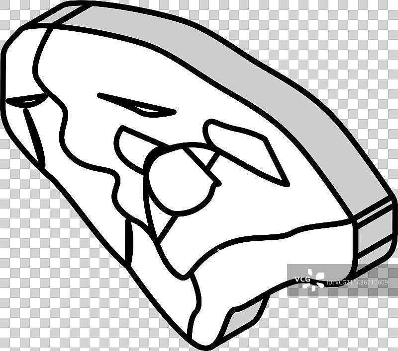 2.5D牛肉拼盘图标图片素材