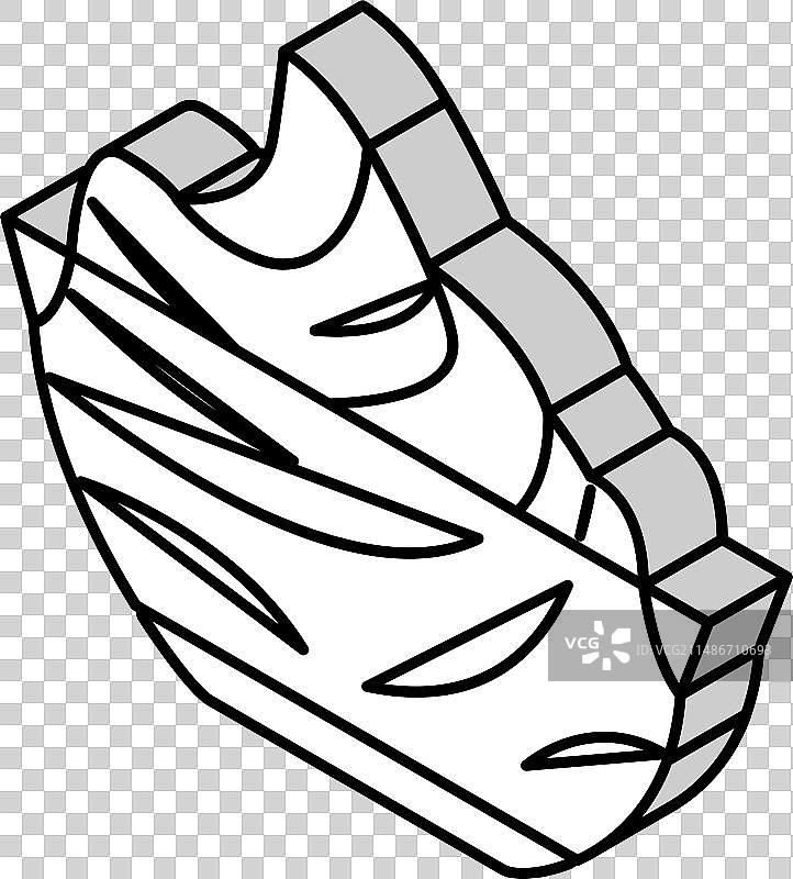 奶油巧克力2.5D图标图片素材