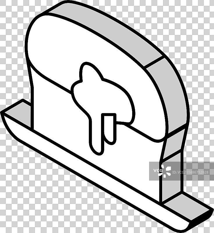 2.5D巧克力甜点图标图片素材