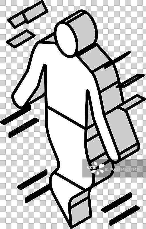 灵魂人物2.5D图标图片素材