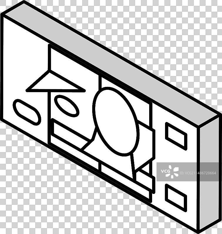 墨西哥比索2.5D图标图片素材