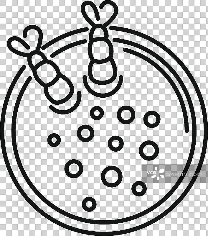 虾奶油汤图标图片素材