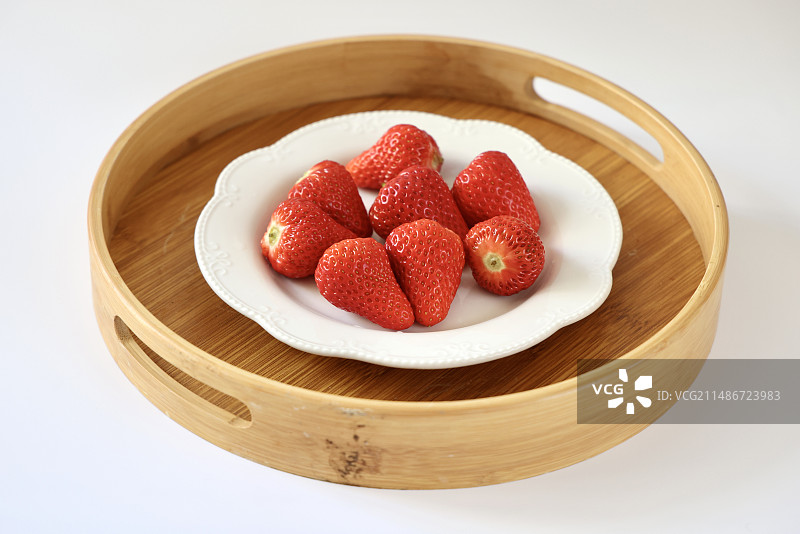 新鲜草莓图片素材