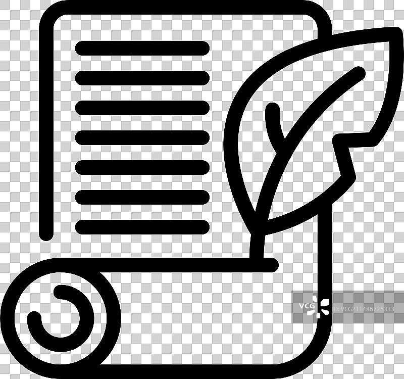 祈祷信图标轮廓文化图片素材