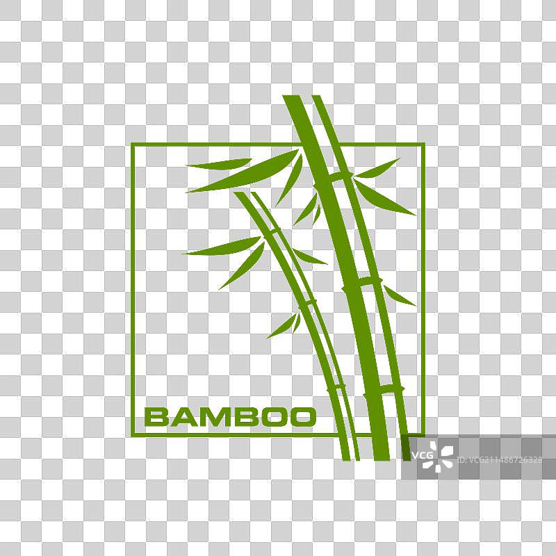 竹子图标：SPA按摩美容化妆品图片素材