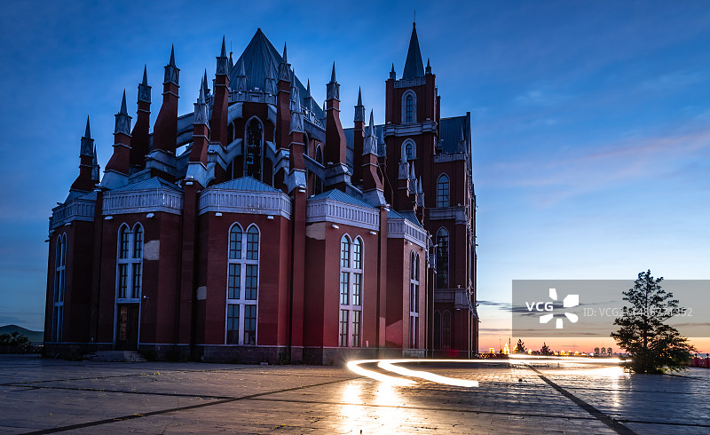 童话般的满洲里图片素材