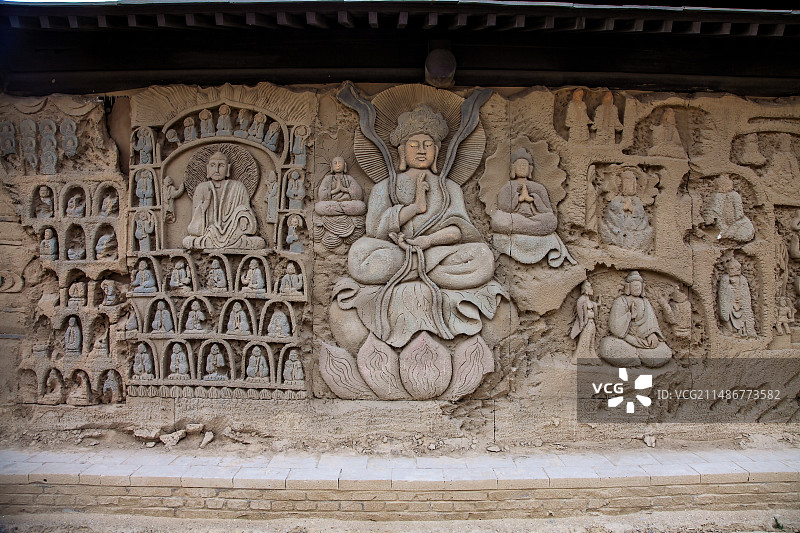 宁夏镇北堡西部影视城图片素材