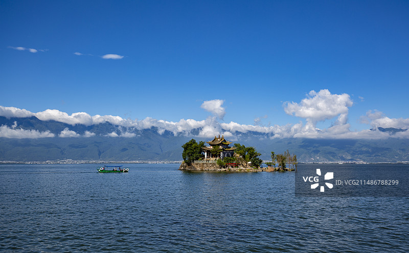 大理洱海风光图片素材