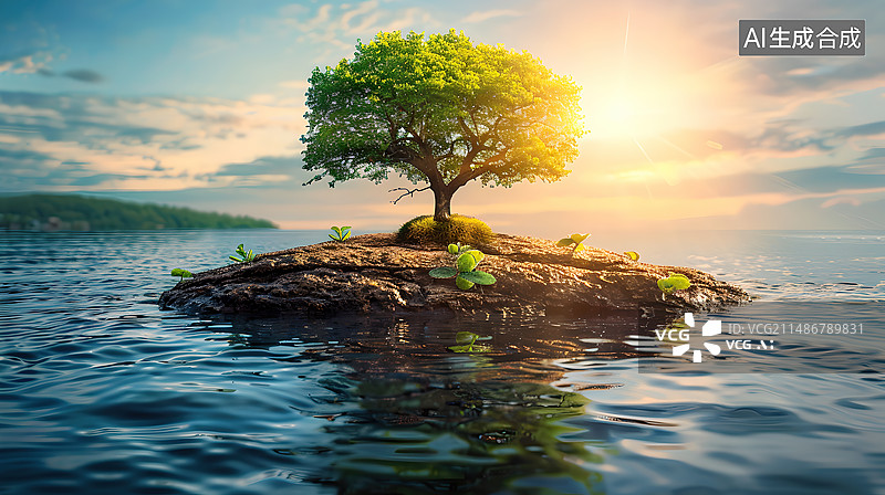 【AI数字艺术】生命之树图片素材